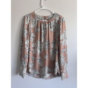 H&M Pink Floral Blouse